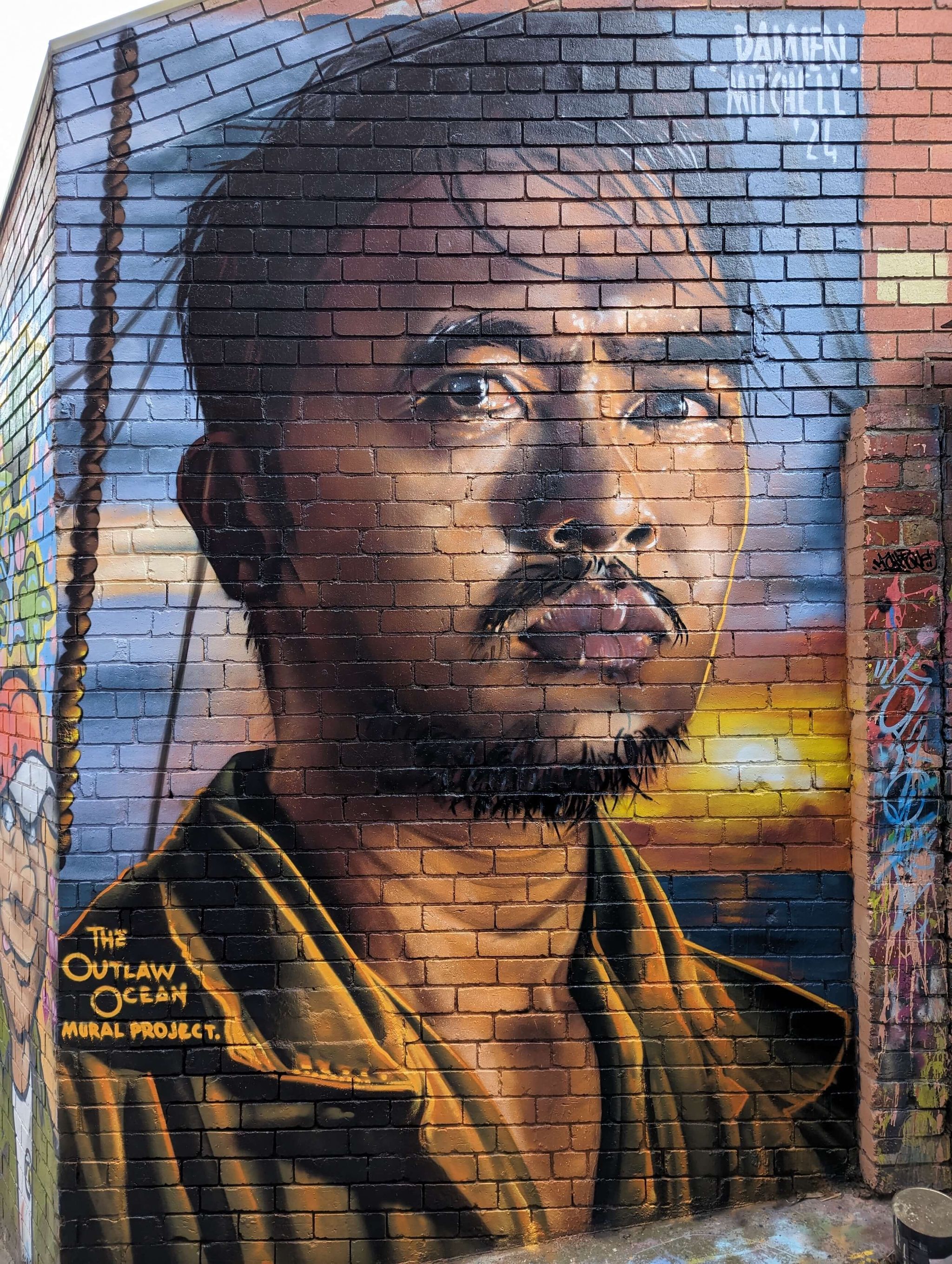 Portrait of a seafarer, Jacob by Damien Mitchell